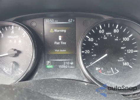 2017 Nissan Rogue Sv z USA, uszkodzony, nr VIN 5N1AT2MM7HC815645